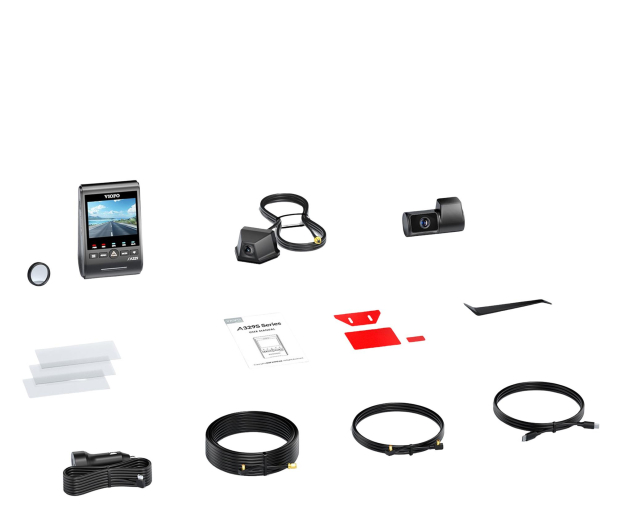 Viofo Rejestrator trasy A329TW 3CH GPS - 1358828 - zdjęcie 4
